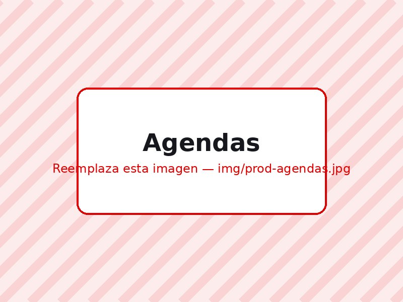 Ejemplo de Agendas y cuadernos impresos por Gelper SAS