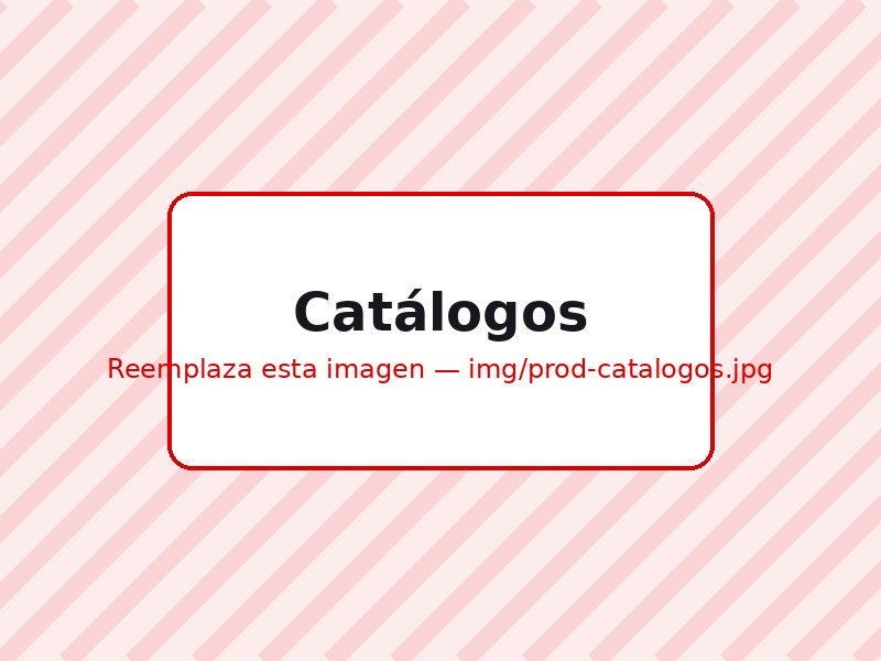 Ejemplo de Catálogos impresos por Gelper SAS