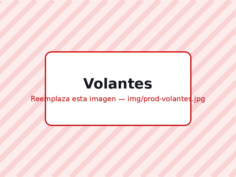 Ejemplo de Volantes impresos por Gelper SAS